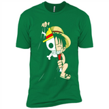 Luffy Flag One Piece - Premium Short Sleeve T-Shirt