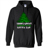 Looks Great Little Full Lotta Sap Funny Christmas PINGPONG