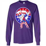 MLB TEXAS RANGERS UNCLE SAM DABBING INDEPENDENCE DAY