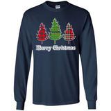Plaid Christmas Tree Shirt Merry Christmas Plaid is Rad