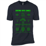 Christmas Ugly Sweater Christmas Never Changes Star Wars - Premium Short Sleeve T-Shirt