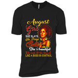 August Girl She Slays She Prays Beautiful Birthday PINGPONG