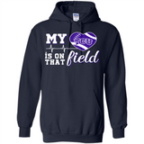 TCU Horned Frogs Football My Heart is on that Field - Hoodie