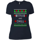 Netflix And Chill Christmas sweater PINGPONG
