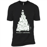 Merry Catmas - Merry Christmas Cat Lover Mug PINGPONG - Premium Short Sleeve T-Shirt