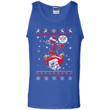 No Christmas for You – Deadpool Santa Claus Ugly Sweater - Tank Top