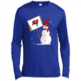 Tampa Bay Buccaneers Snowman Funny