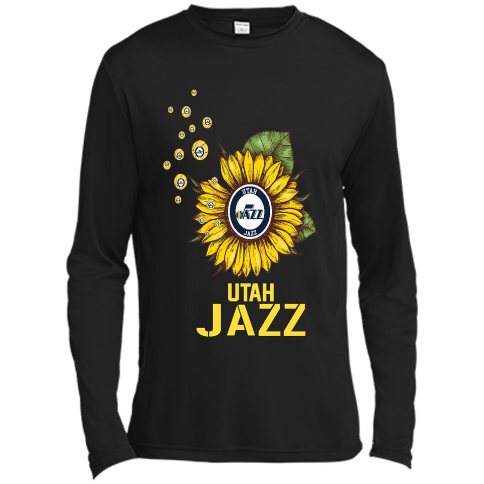 Utah Jazz Basketball Sunflower