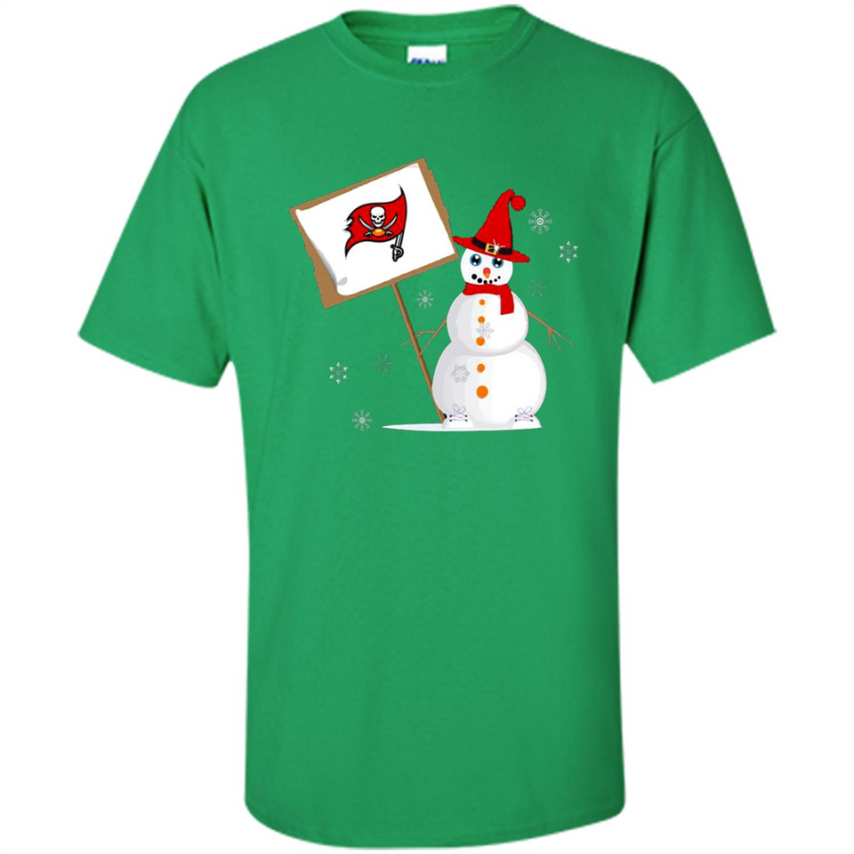 Tampa Bay Buccaneers Snowman Funny