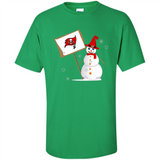 Tampa Bay Buccaneers Snowman Funny