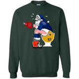 Tennessee Titans Santa Claus Toilet