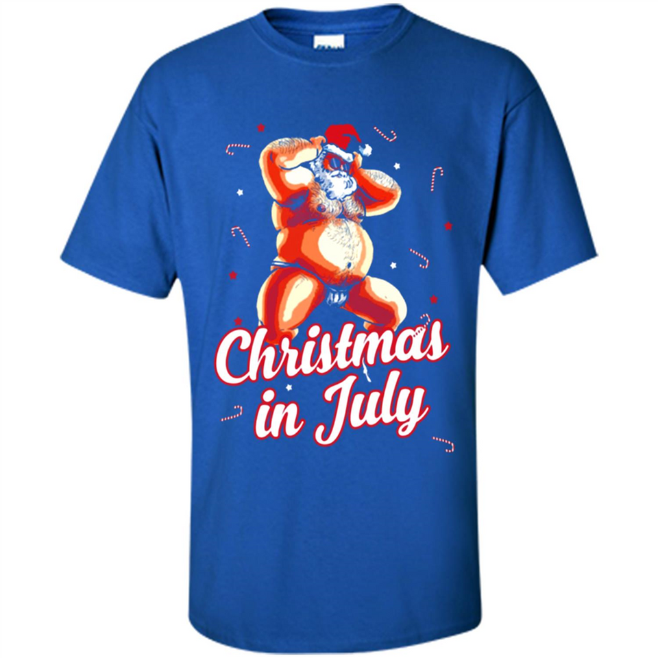 Christmas In July - Funny Dancing Santa - Shirt