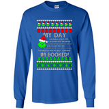 Mr Grinch my day I’m booked Christmas sweater PINGPONG