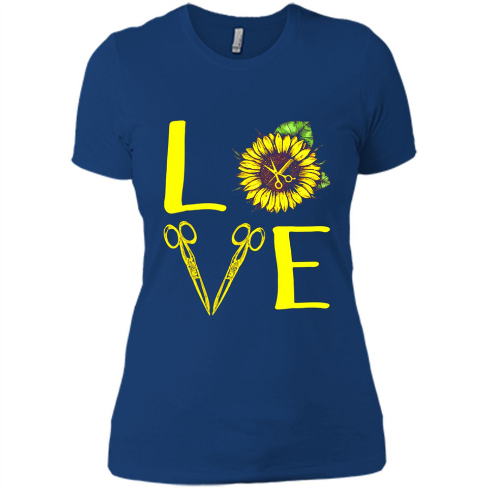 Hair Stylist Love Sunflower Scissors PING PONG