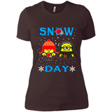 Snow Day Shirt For Cleveland Browns Vs Minion Fans pingpong