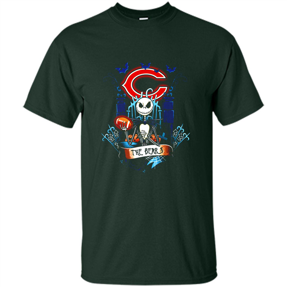 Chicago Bears Halloween The Nightmare Before Christmas - Shirt