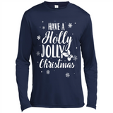 Have A Holly Jolly Christmas - Canvas Long Sleeve T-Shirt