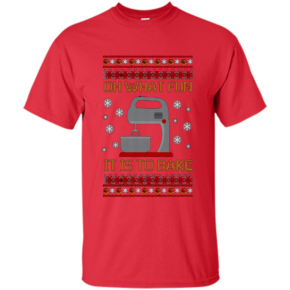Oh What Fun It Is To Bake Ugly Christmas sweater Sweater PINGPONG