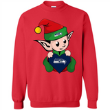 Seattle Seahawks ELF Elves Grinch Santa Claus