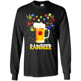 Rainbeer Christmas Reindeer Beer Drinking