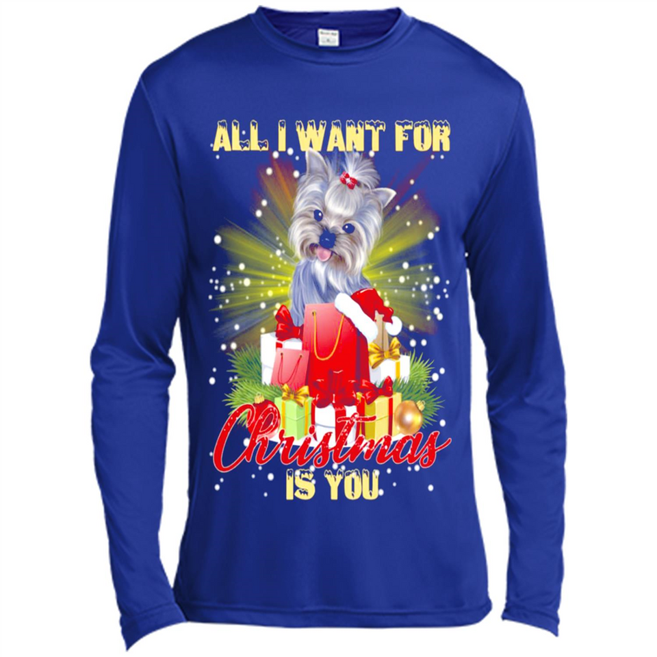 All I Want For Christmas Is You Yorkie Yorkshire Terrier
