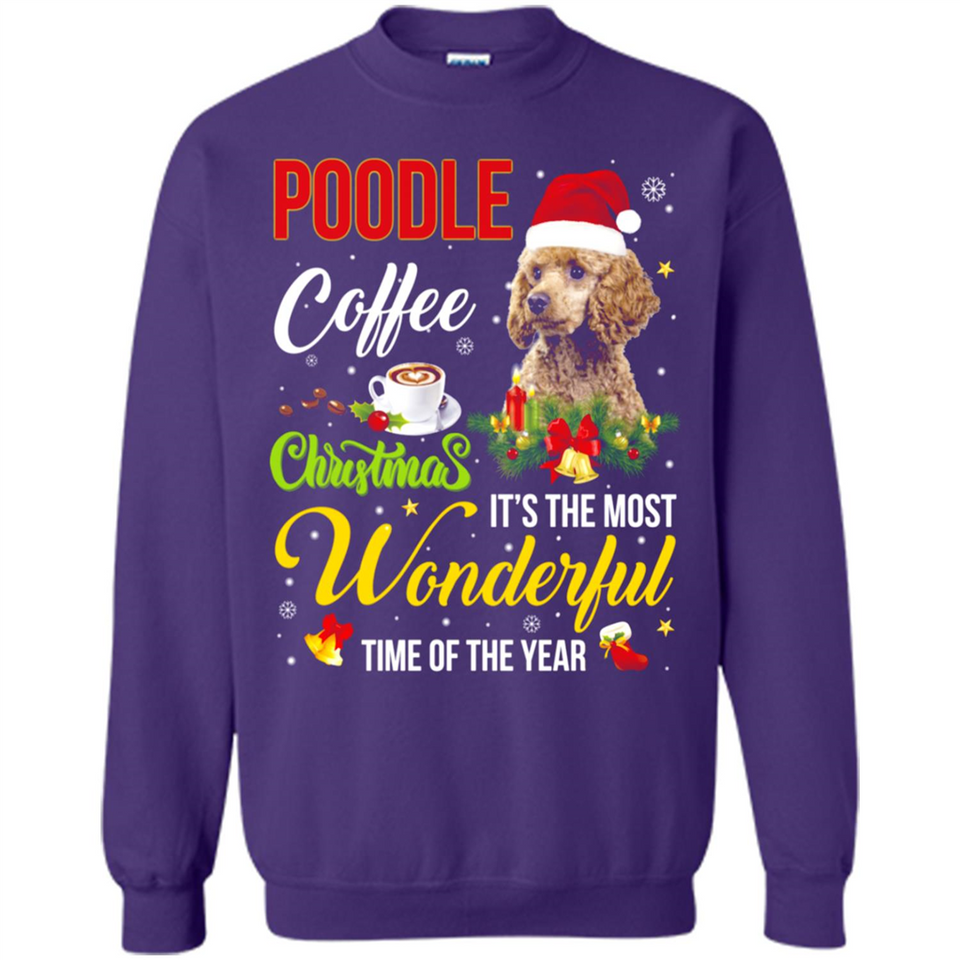 Poodle Coffee Wonderful Christmas