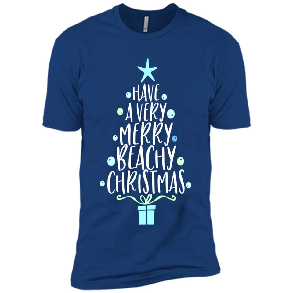 Have A Very Merry Beachy Xmas Vacation - Premium Short Sleeve T-Shirt