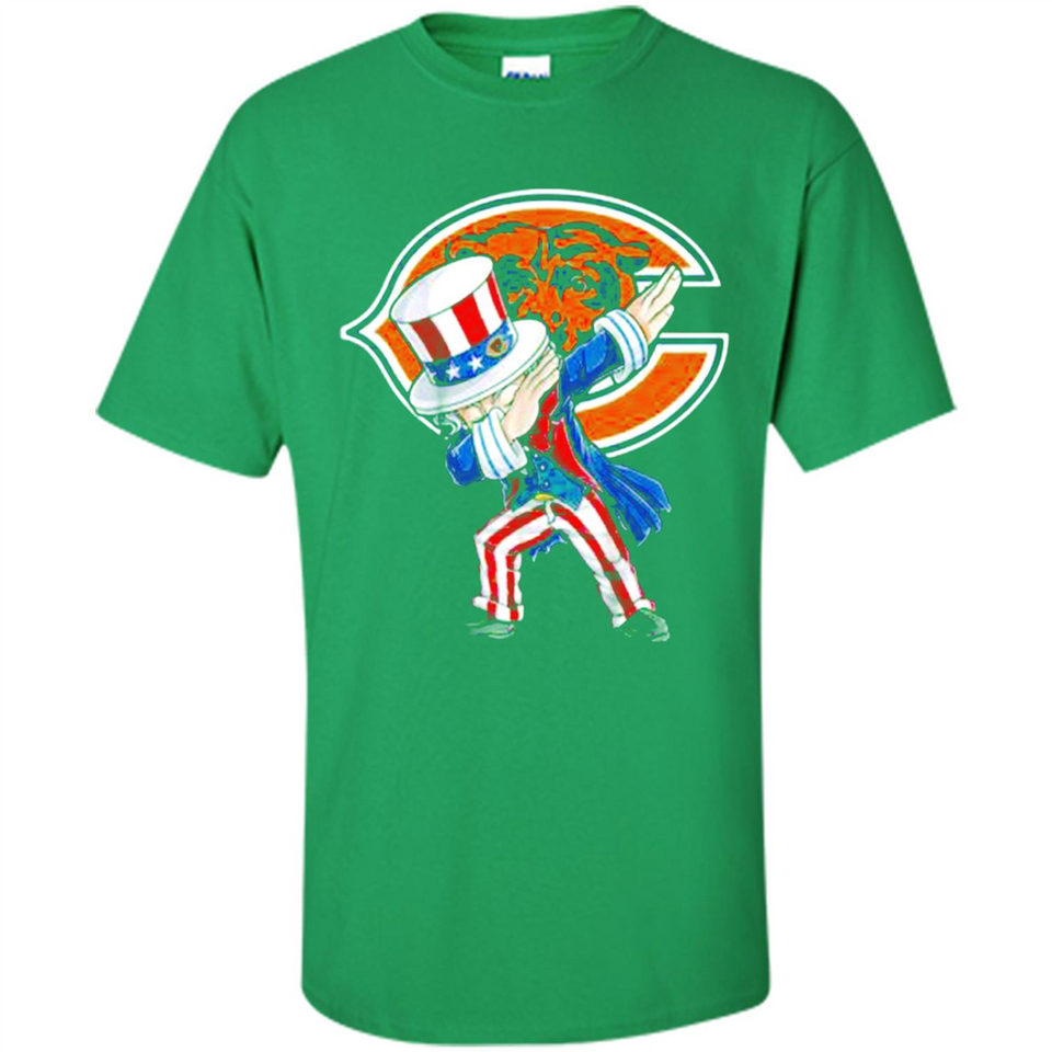 NFL CHICAGO BEARS UNCLE SAM DABBING INDEPENDENCE DAY
