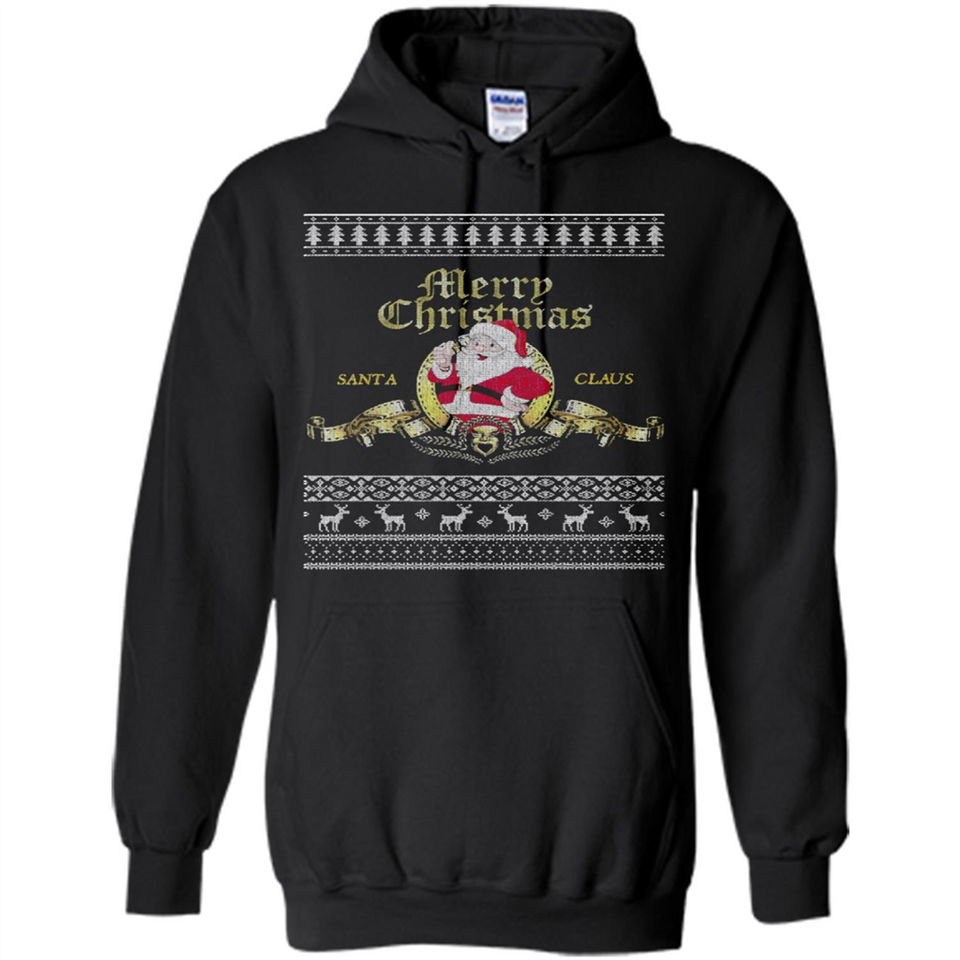Christmas Santa Goldwyn Mayer Logo - Hoodie