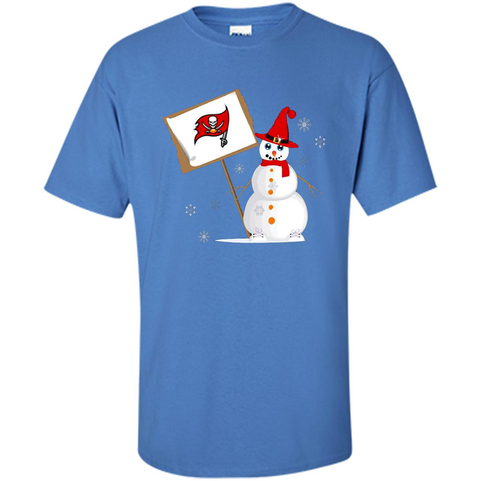 Tampa Bay Buccaneers Snowman Funny