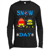 Snow Day Shirt For Columbus Blue Jackets Vs Minion Fans pingpong