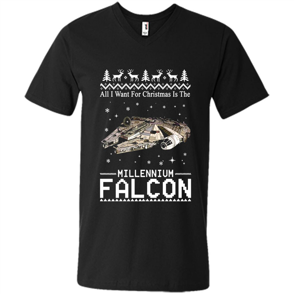All I Want For Christmas Is The Millennium Falcon ugly PINGPONG