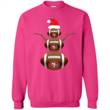 San Francisco 49ers NFL Dabbing Snowman Xmas