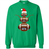 Seattle Seahawks NFL Dabbing Snowman Xmas