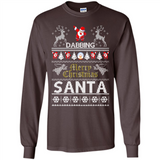 Dabbing Santa Ugly Christmas - Long Sleeve T-Shirt