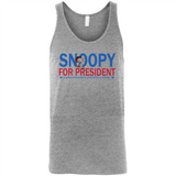 Snoopy for President - Canvas Unisex Tank