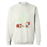 Snoopy Merry Christmas with Christmas tree T-Shirt - Sweatshirt