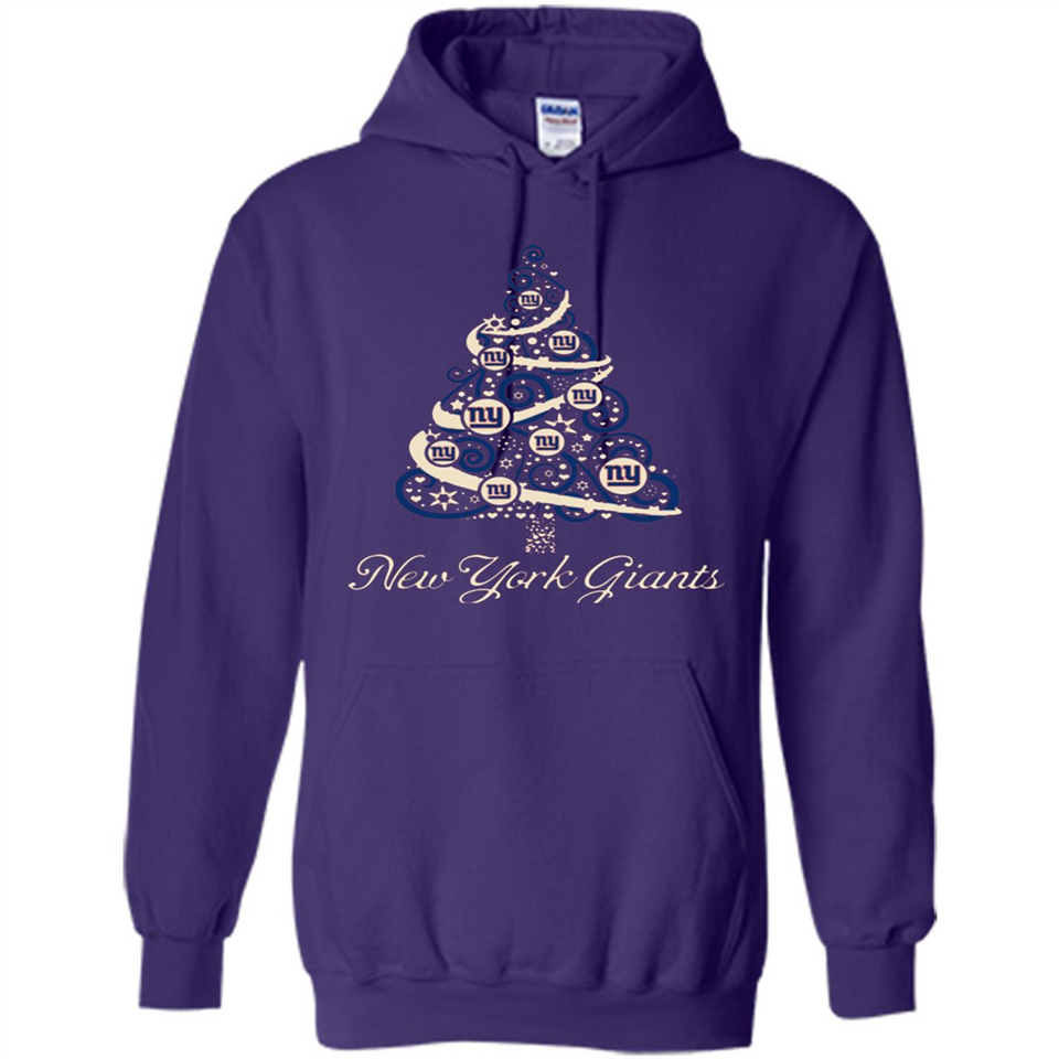 New York Giants NFL Football Team Logo Christmas Tree T-Shirt - Hoodie