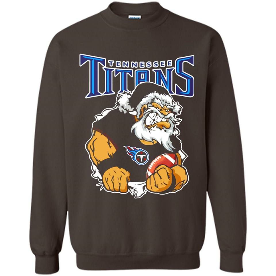 Grumpy Santa Claus Tennessee Titans Football Team PINGPONG