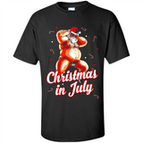 Christmas In July - Funny Dancing Santa - Shirt