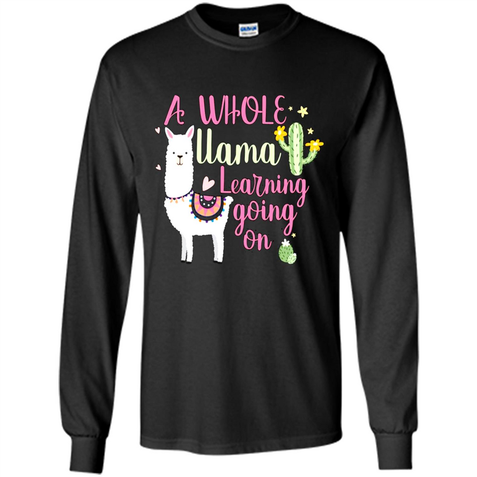 A Whole Llama Learning Going on Teachers Students PING PONG