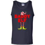 Mens Daddy Elf T-Shirt Funny Matching Christmas Costume - Tank Top