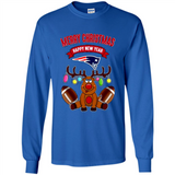 New England Patriots NFL Reindeer Funny Merry Christmas And Happy New Year