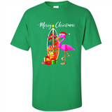 Flamingo Christmas Shirt, Merry Christmas Shirt , Flamingo - Shirt