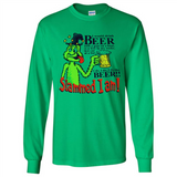 Slammed I Am I Would Drink Beer With A Goat On A Boat Shirt - Long Sleeve T-Shirt