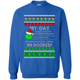 Mr Grinch my day I’m booked Christmas sweater PINGPONG
