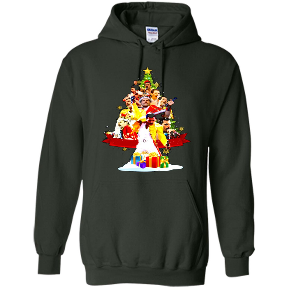 Freddie Mercury Christmas Tree Sweatshirt PING PONG
