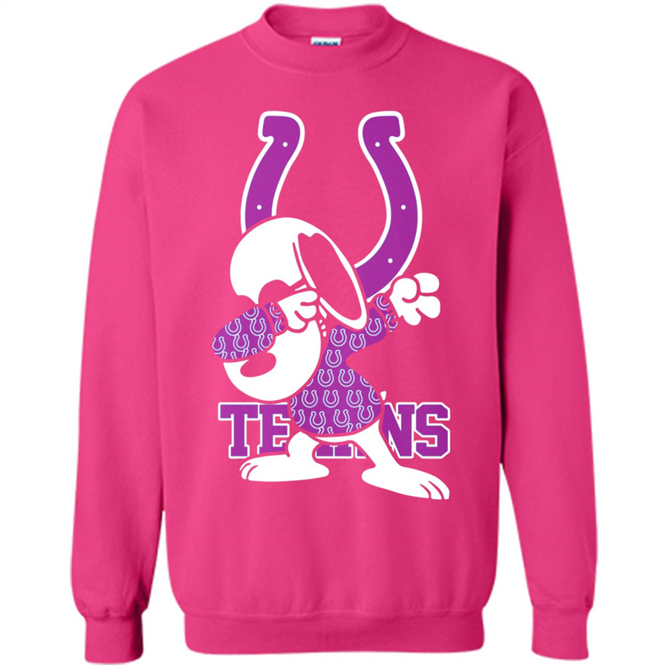 Indianapolis Colts Snoopy Dabbing PING PONG