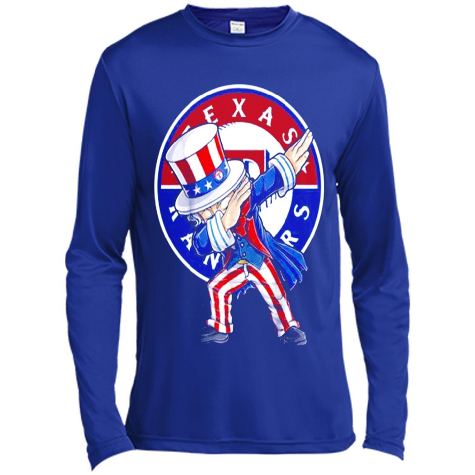 MLB TEXAS RANGERS UNCLE SAM DABBING INDEPENDENCE DAY