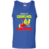 Drink Up Grinches it_s Christmas - Merry Xmas Sweatshirt - Tank Top